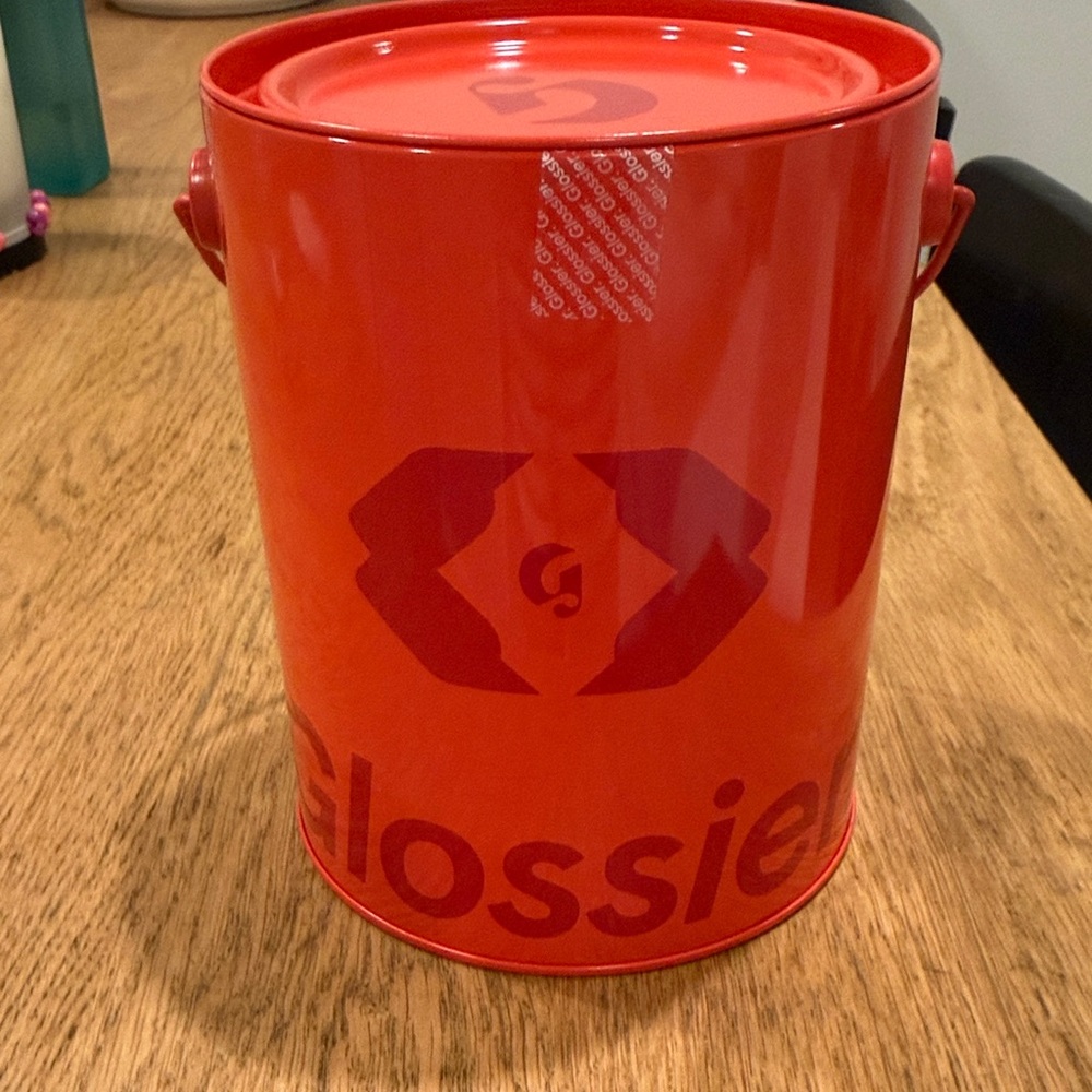 Glossier Bold Red Container